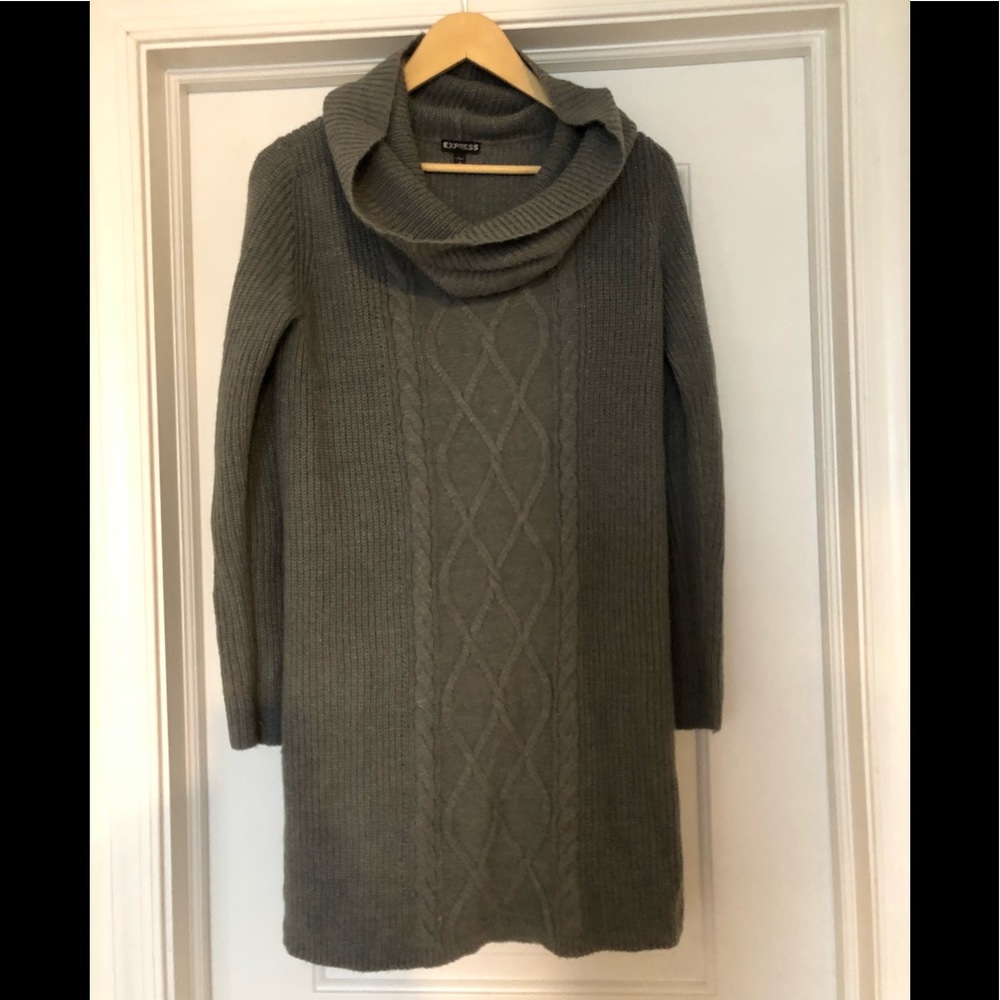 Sweater dress- tunic length